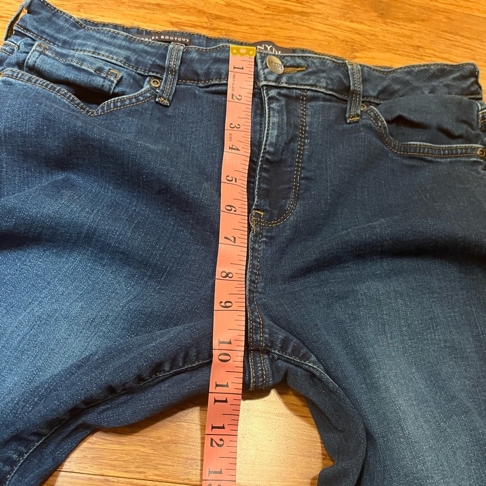 NYDJ Barbara Bootcut Lift X Tuck Medium Wash Jeans. Size Women's 10 - Picture 11 of 15